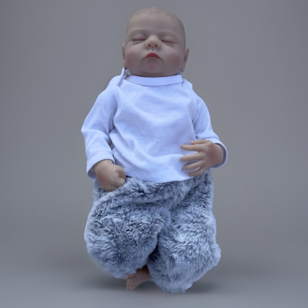 Reborn Vinyl Baby Boy Doll – Anatomically Correct – Realistic Newborn